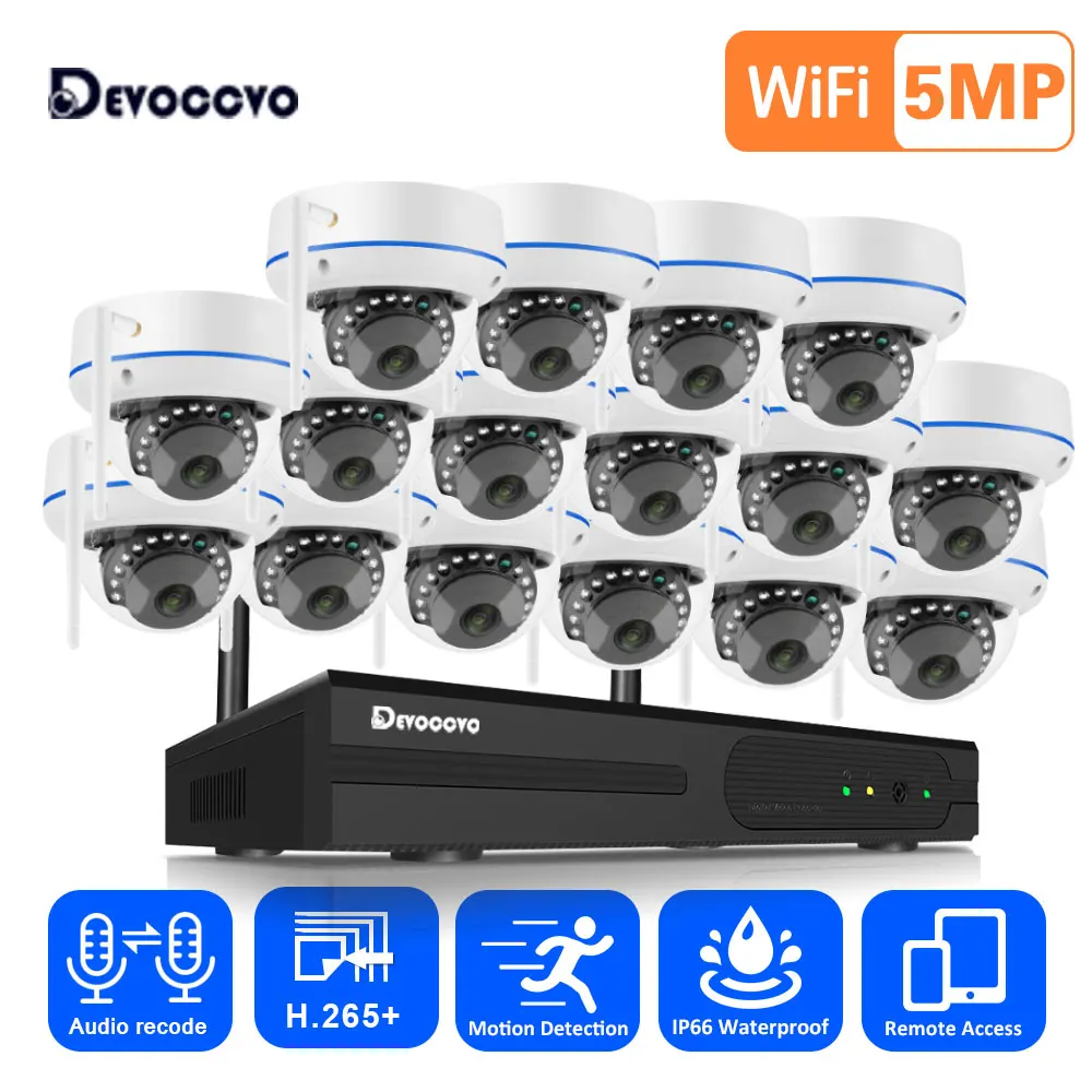 Home Security Wifi Camera - 5MP Wifi IP Camera Security System