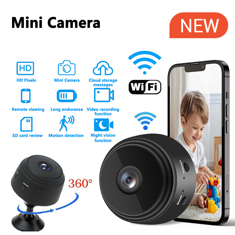 Home Security Wifi Camera - 1080P HD Mini WiFi Camera Baby