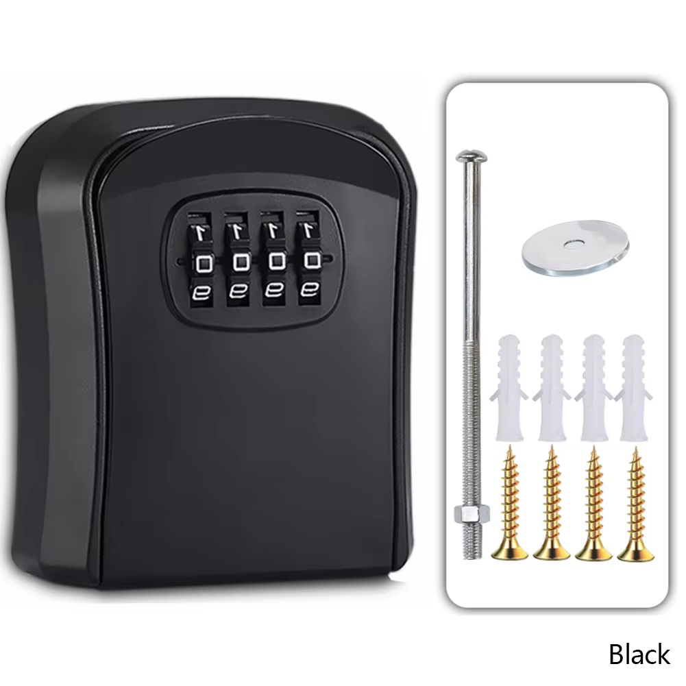 Home Security Brand - Wall Mount Key Lock Box with