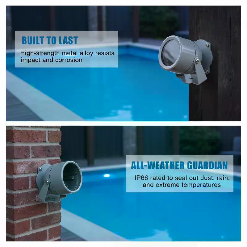 Home Security Ring Camera - Outdoor Surveillance Camera DIY Waterproof Metal