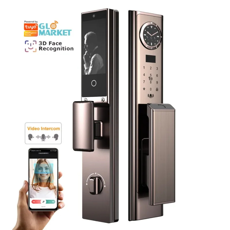 Home Security Units - Biometric Access Control System, 3D Portrait