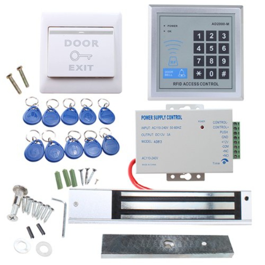 Home Security Lock System - RFID Door Access Control System Kit,