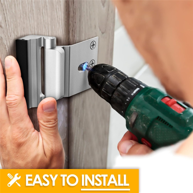 Home Security Lock System - ABZV-For Kids Safety Door Lock Child-Proof