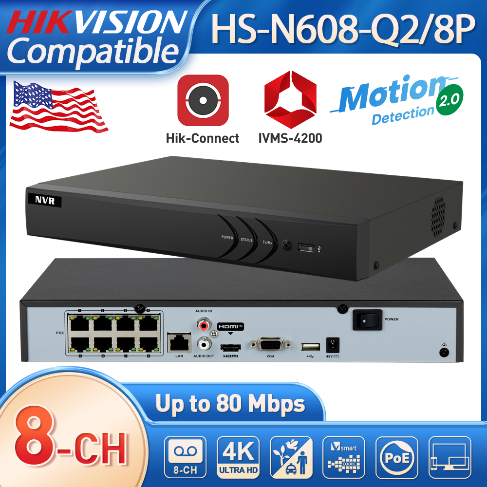 8CH Network Video Recorder for - Home Security System Hikvision recensie en prijs