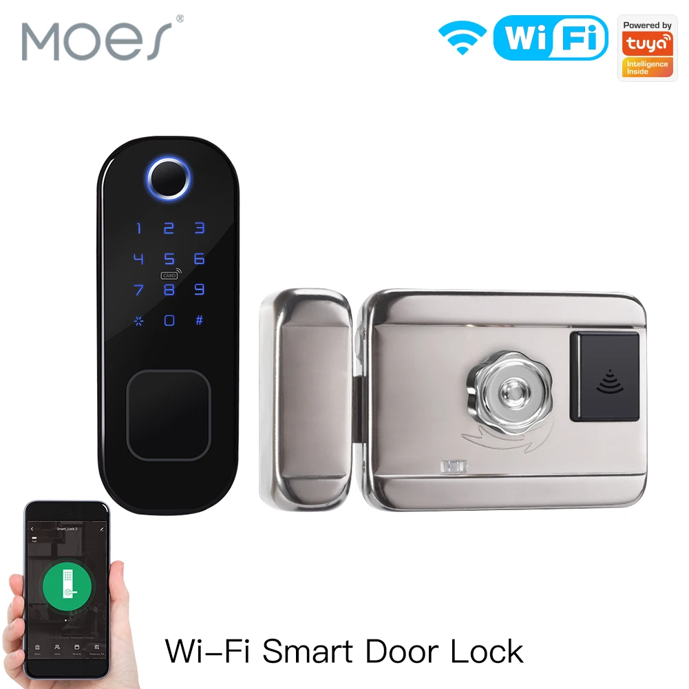 MOES WiFi Tuya Smart Lock Door - Home Security Brand recensie en prijs