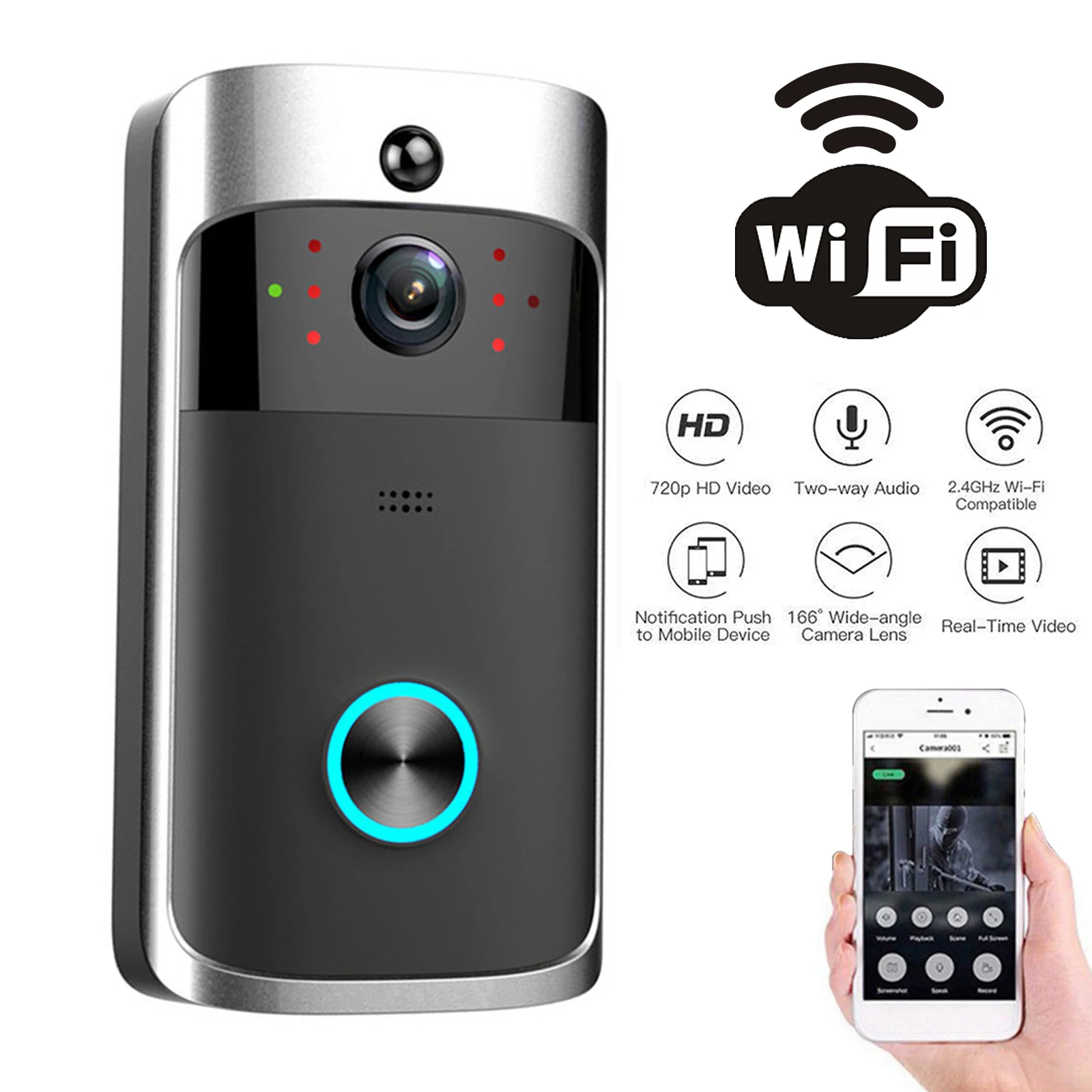 2026 NEW V5 Video Door Bell Wi - Home Security Recorder recensie en prijs