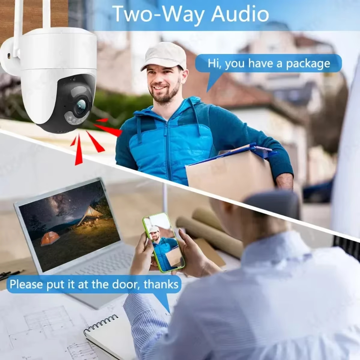 8CH Wireless NVR Tuya SmartLif - Home Security Wifi Camera recensie en prijs