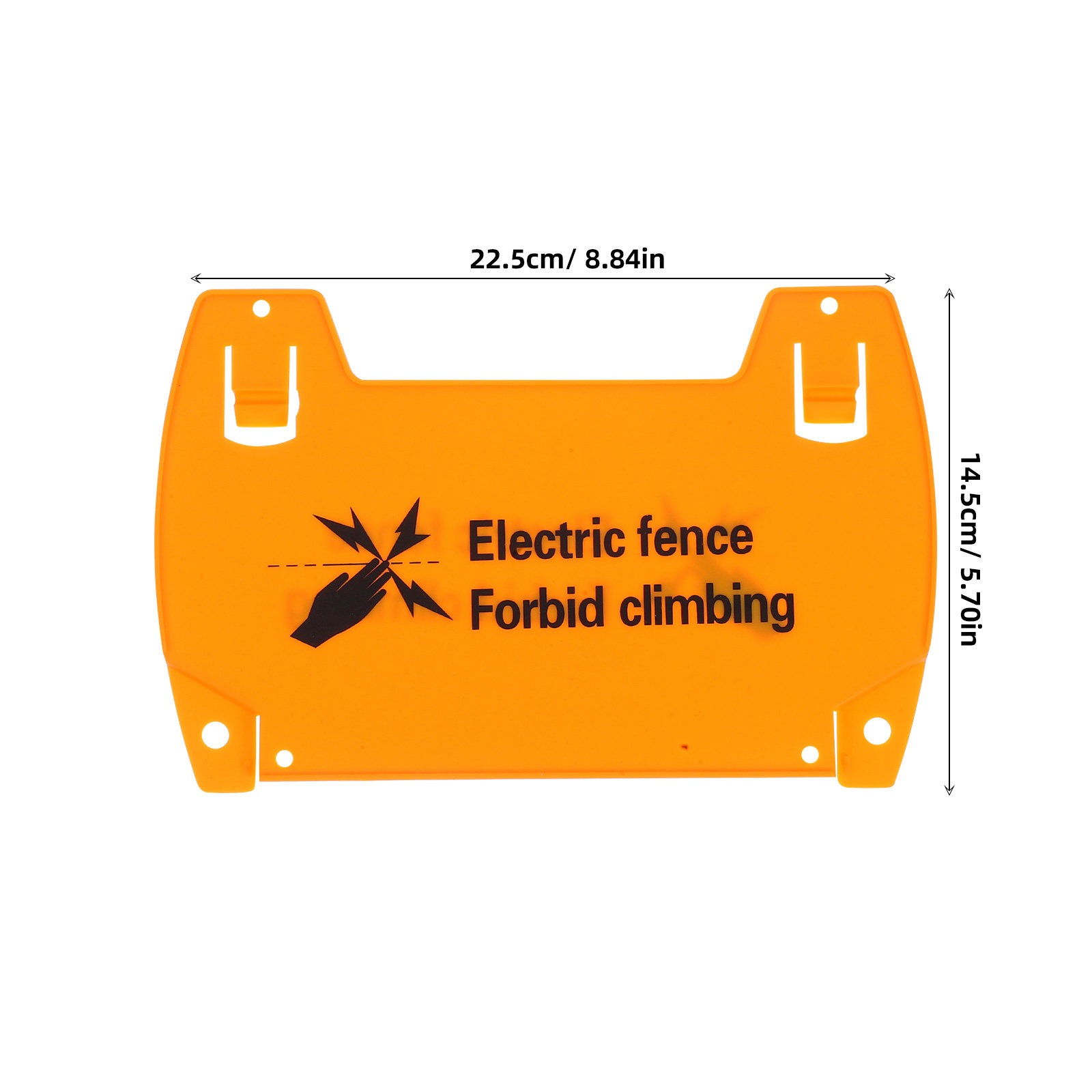 6Pcs Electric Fence Hazard Sig - Home Security Electric Fence recensie en prijs