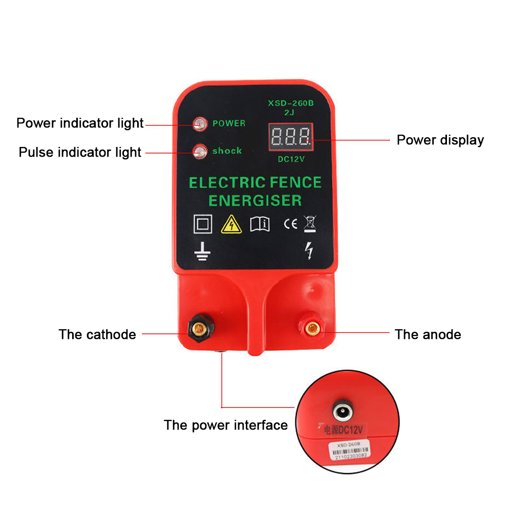 Livestock High Voltage Pulse C - Home Security Electric Fence recensie en prijs