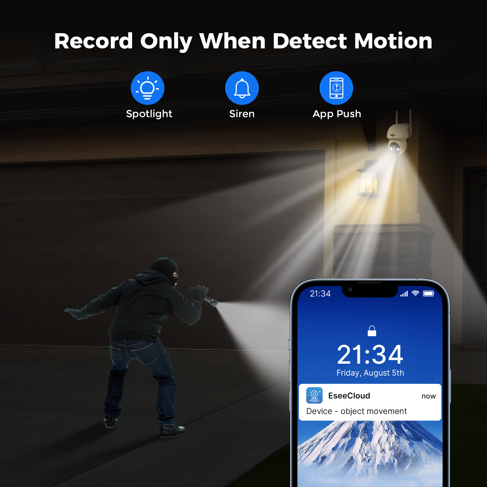 Hiseeu 2K 4MP WIFI PTZ Solar I - Home Security Wifi Camera recensie en prijs