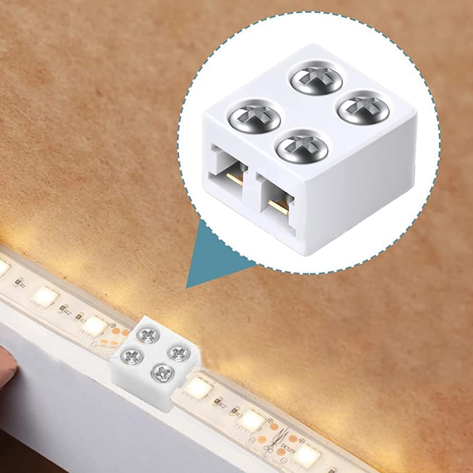 LED strip connectors 8mm solde - Home Security Providers recensie en prijs