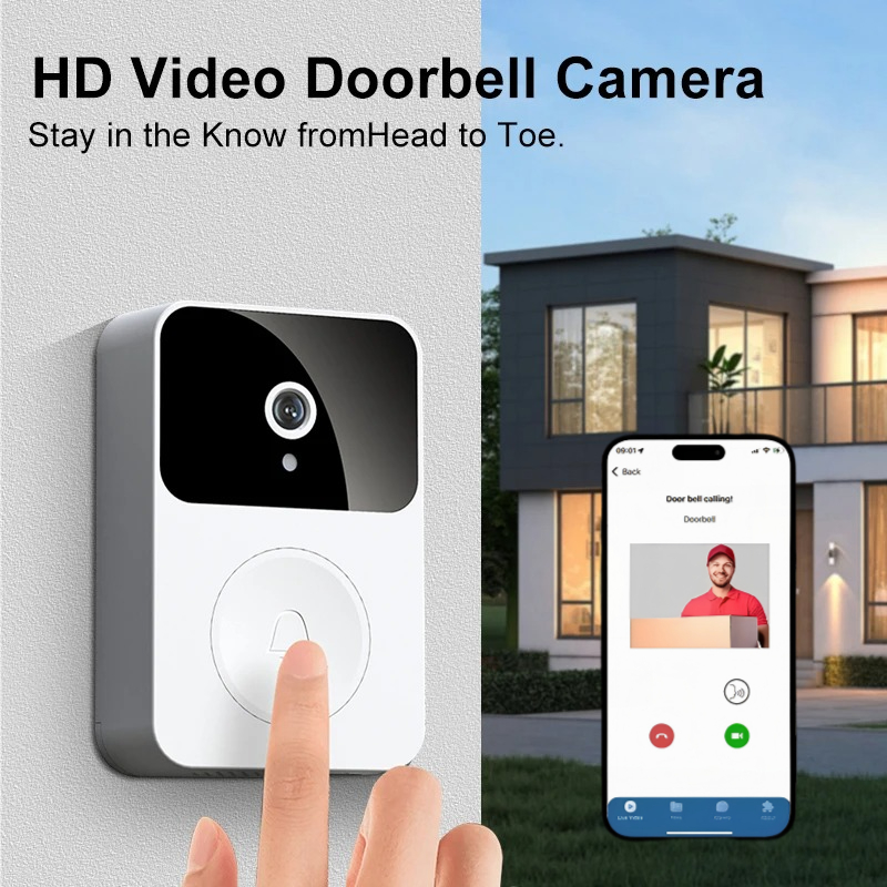 Smart Wireless Doorbell Camera - Home Security Ring Camera recensie en prijs