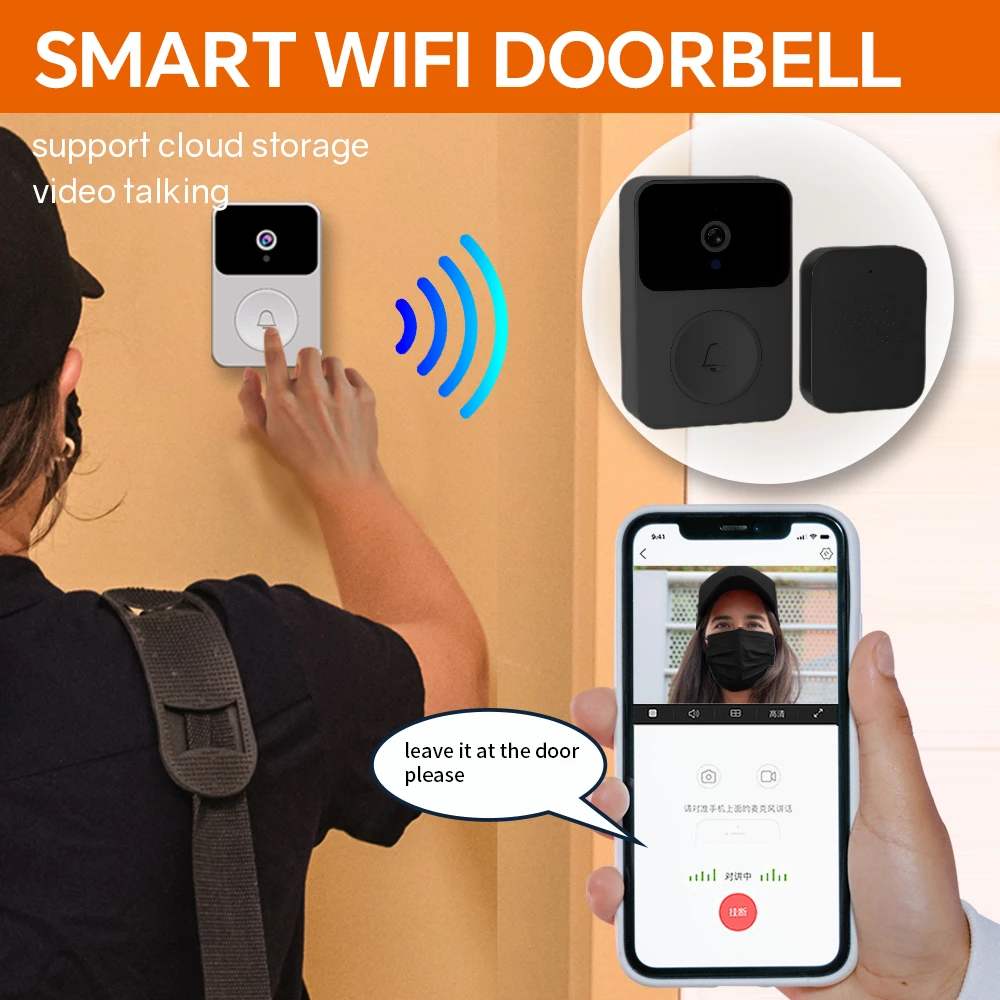Smart Wireless Doorbell Camera - Home Security Ring Camera recensie en prijs