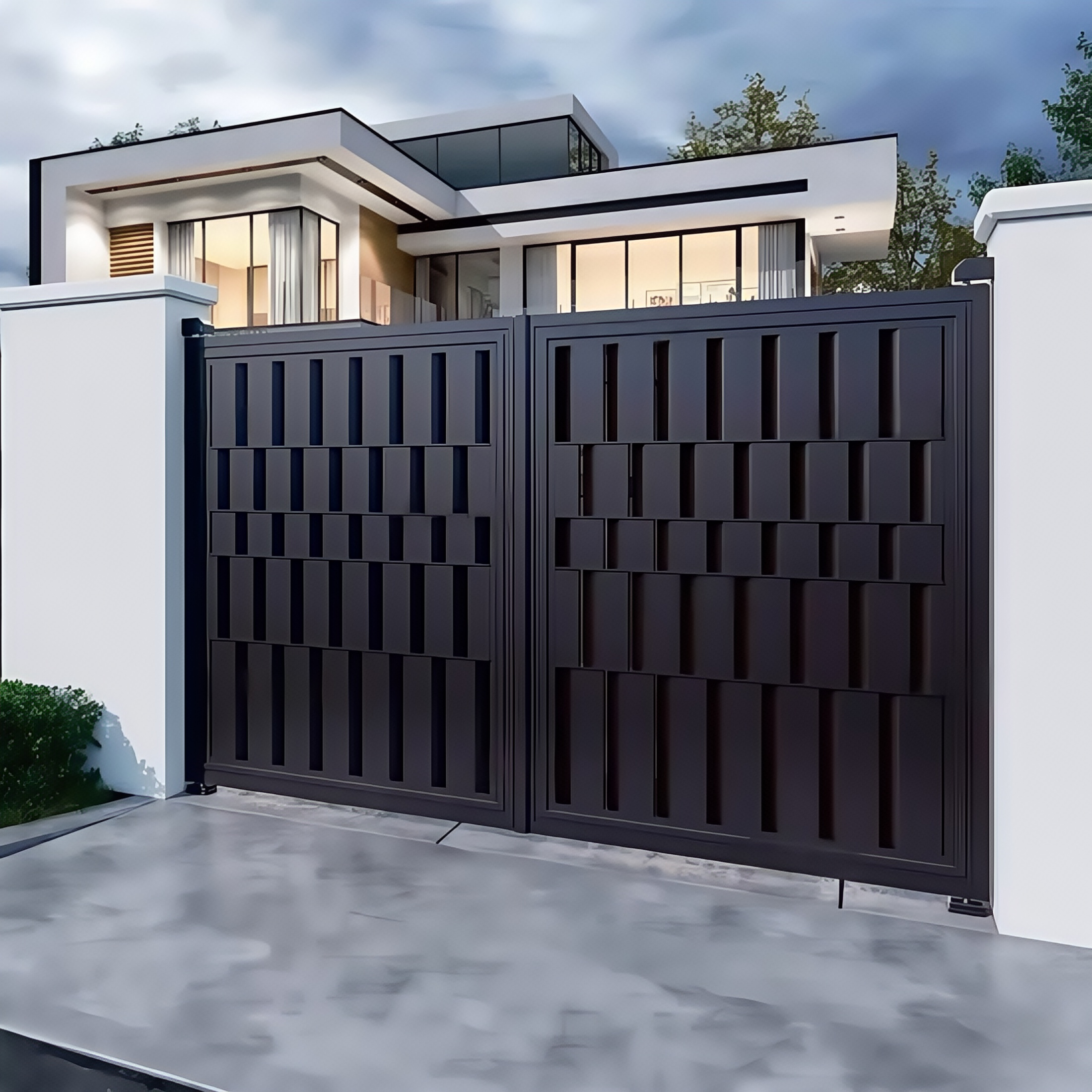 Aluminum Art Villa Courtyard E - Home Security Electric Fence recensie en prijs