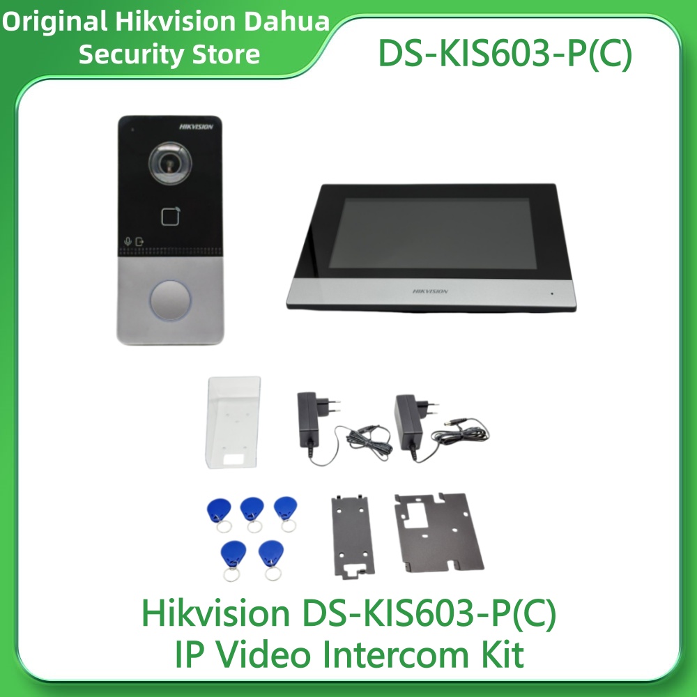 Hikvision DS-KIS603-P(C) Video - Home Security System Hikvision recensie en prijs