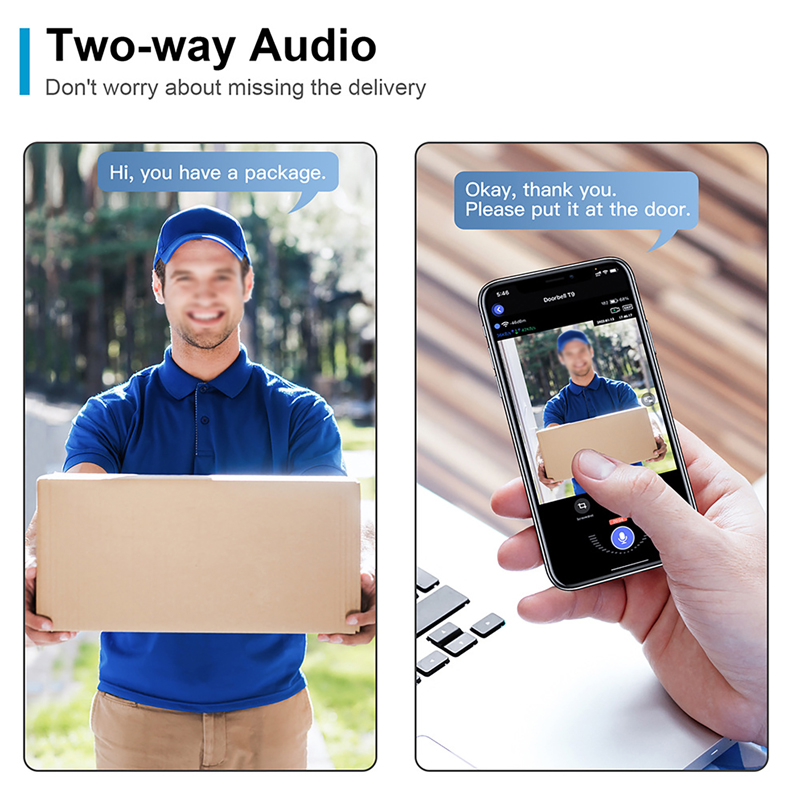 WiFi Smart Video Doorbell Came - Home Security Recorder recensie en prijs