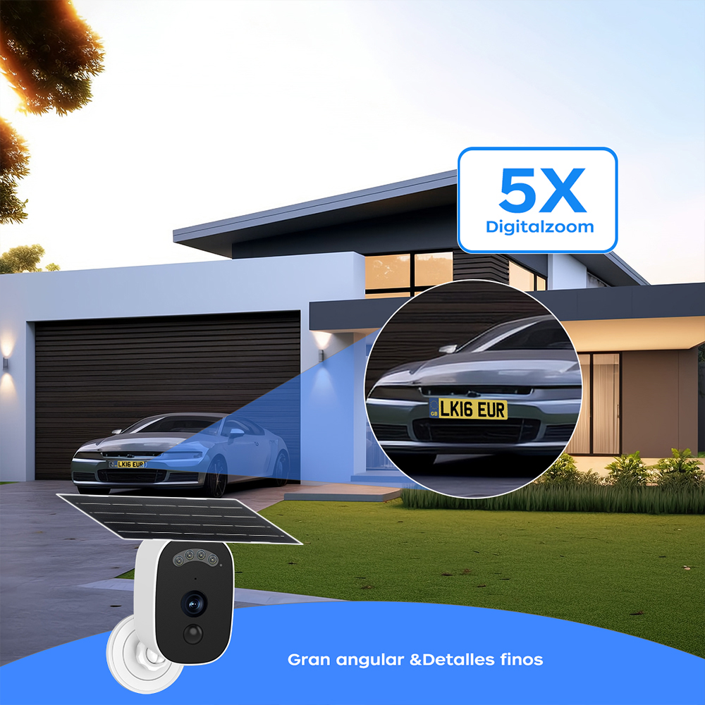 Jooan 3K HD Solar Security Cam - Home Security Recorder recensie en prijs