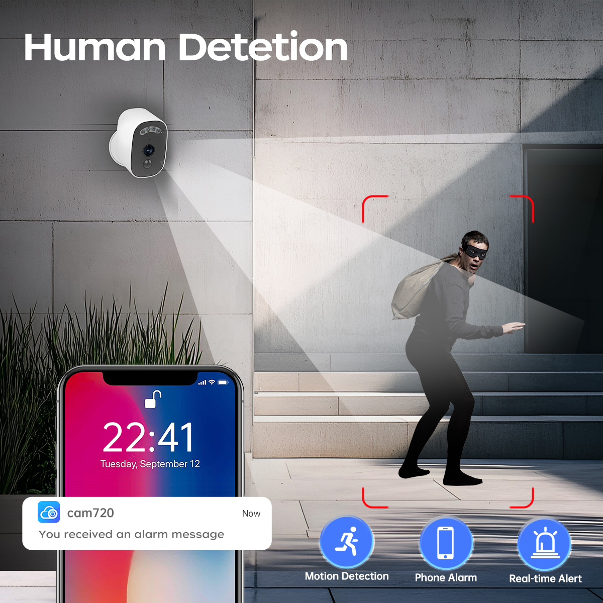 Jooan 3K HD Solar Security Cam - Home Security Recorder recensie en prijs