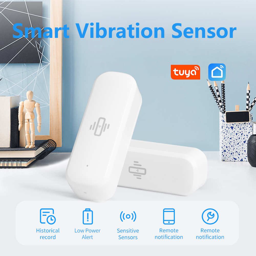 Tuya Smart WiFi Vibration Sens - Home Security With Ai recensie en prijs