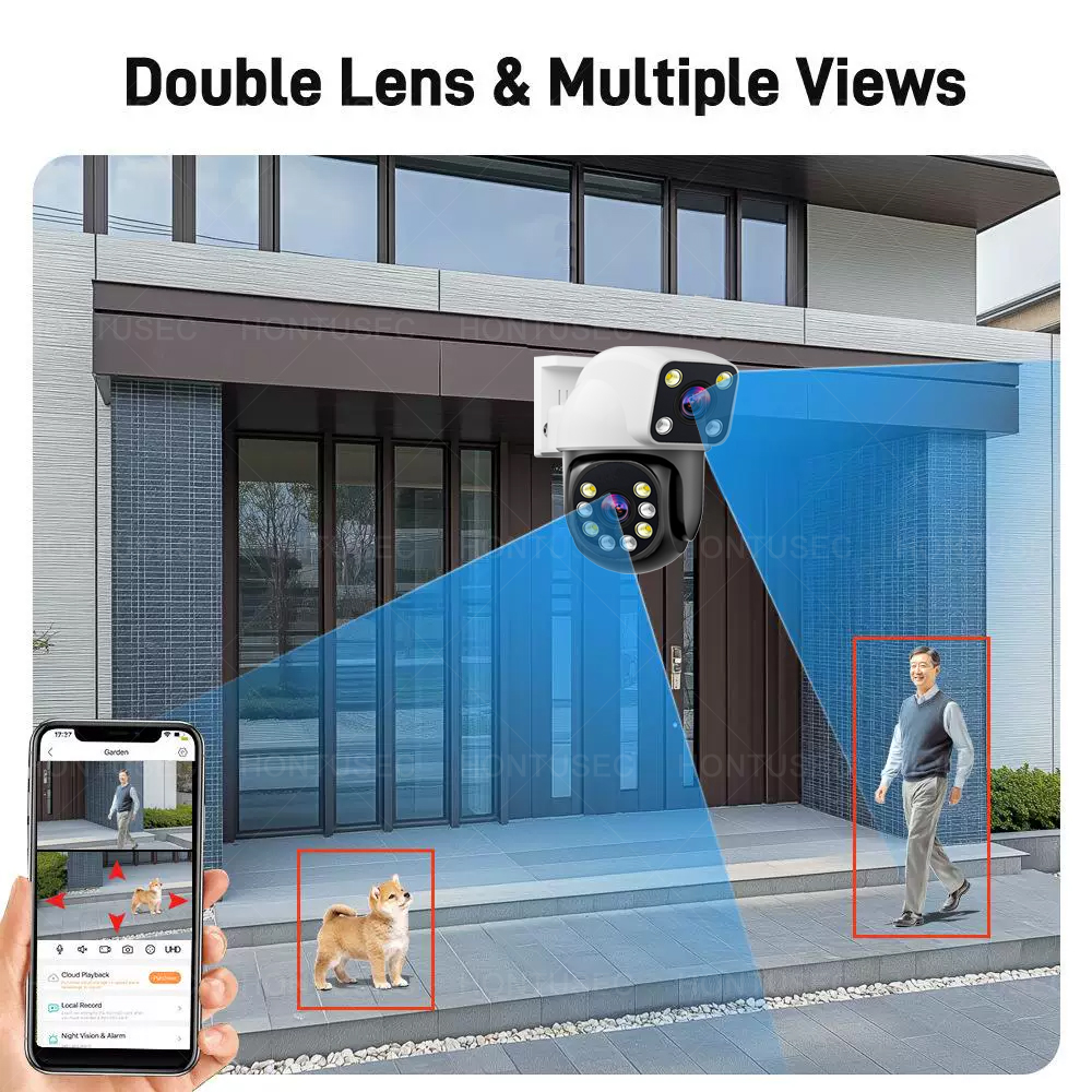 Smartlife 8MP WiFi Tuya Outdoo - Home Security Wifi Camera recensie en prijs
