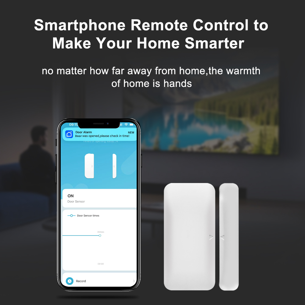Tuya Zigbee Wireless Door Wind - Window Alarm Sensor recensie en prijs
