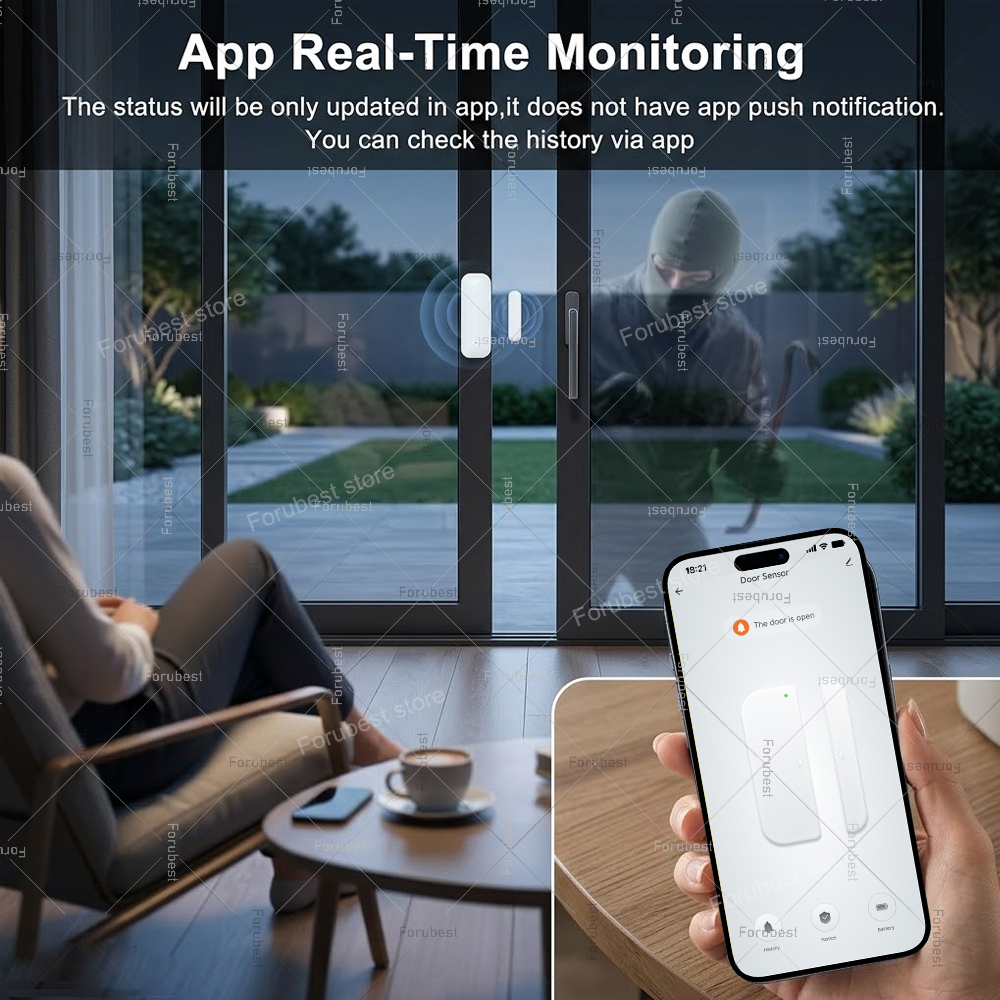 Tuya Zigbee Door Window Sensor - Home Security With Ai recensie en prijs