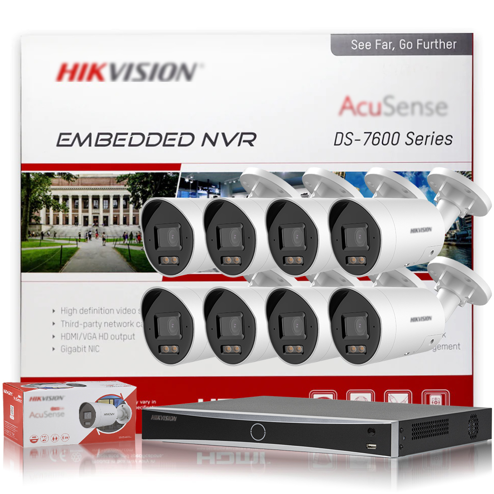 Hikvision 4K 8MP POE CCTV Secu - Home Security System Hikvision recensie en prijs