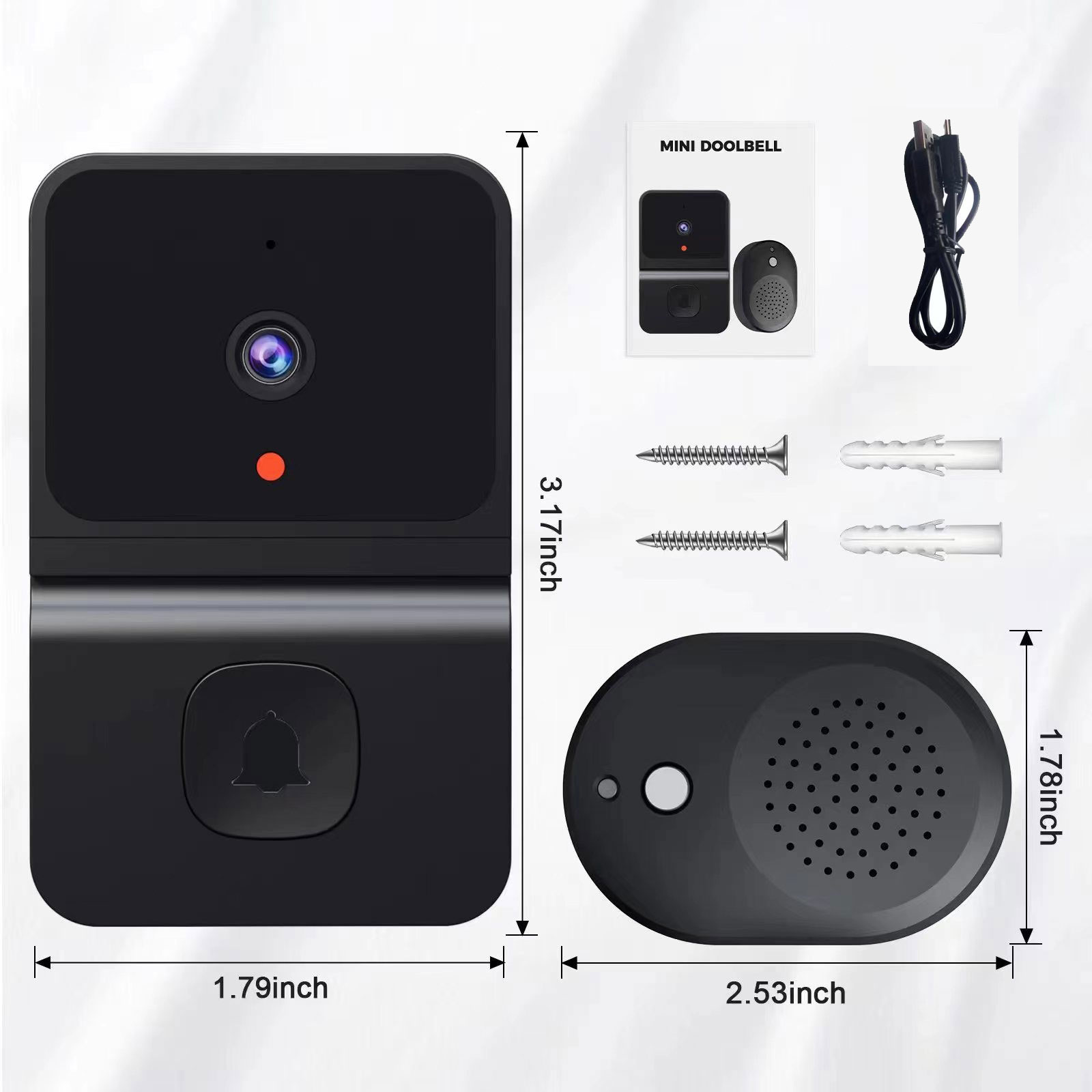 WiFi Video Doorbell Smart Home - Home Security Ring Camera recensie en prijs
