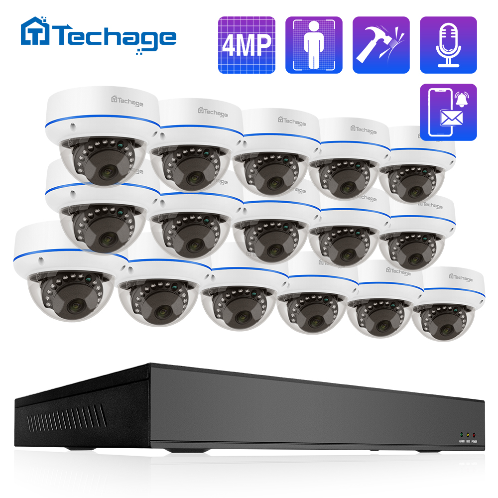 Techage HD 4MP 16CH POE Survei - Home Security Brand recensie en prijs