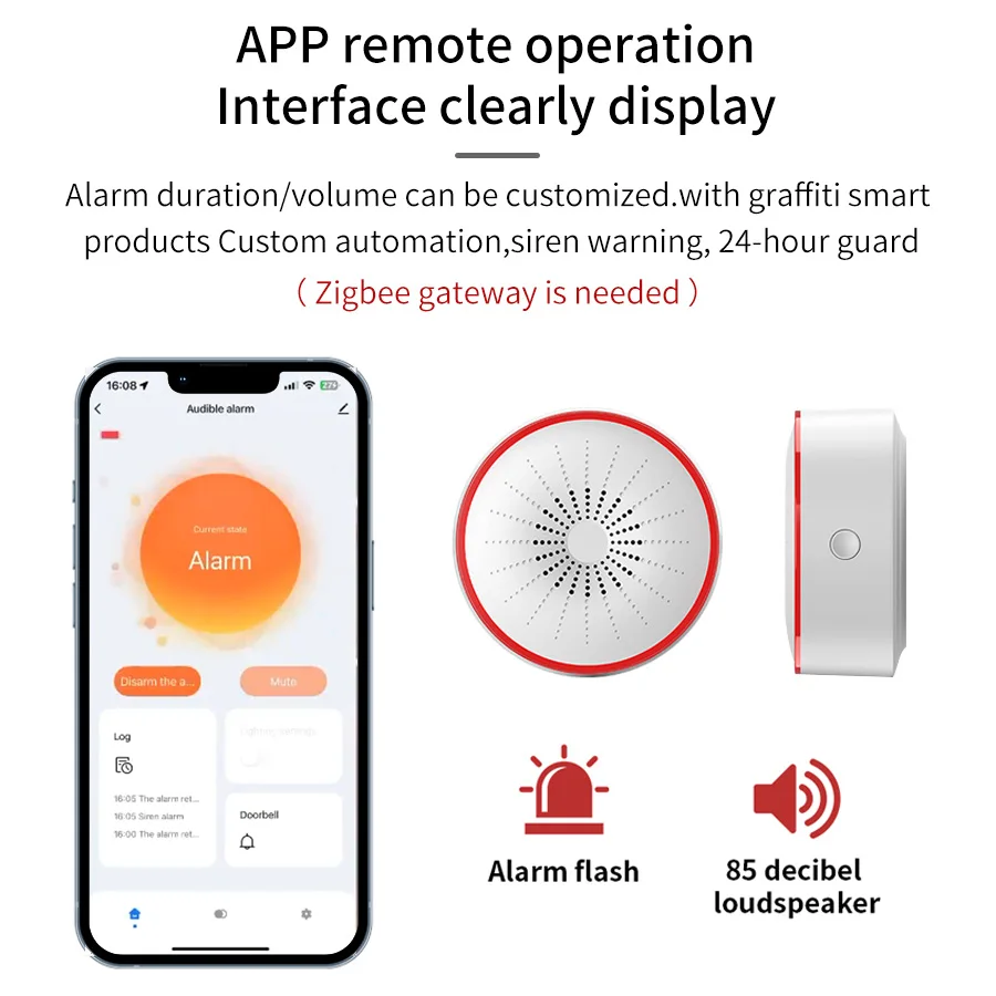 Tuya WiFi ZigBee Smart Alarm S - Home Security With Ai recensie en prijs