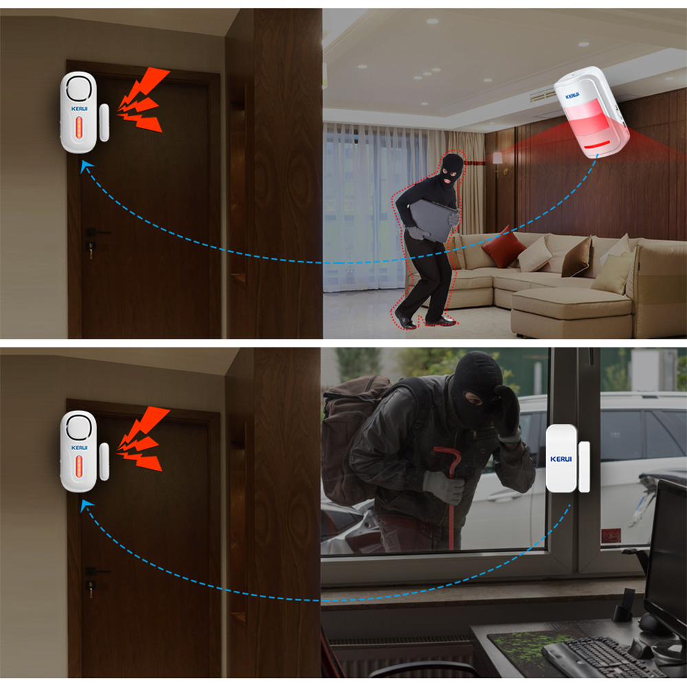 KERUI Wireless Independent Doo - Window Alarm Sensor recensie en prijs