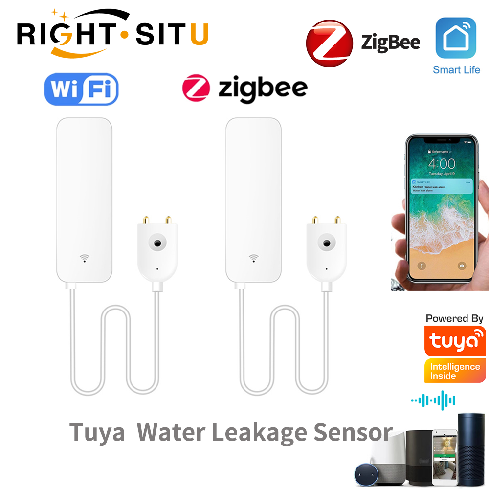 Tuya WiFi Water Leak Sensor, W - Home Security With Ai recensie en prijs