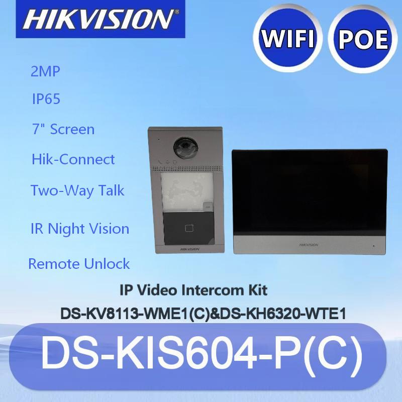 Hikvision DS-KIS604-P(C) Video - Home Security System Hikvision recensie en prijs