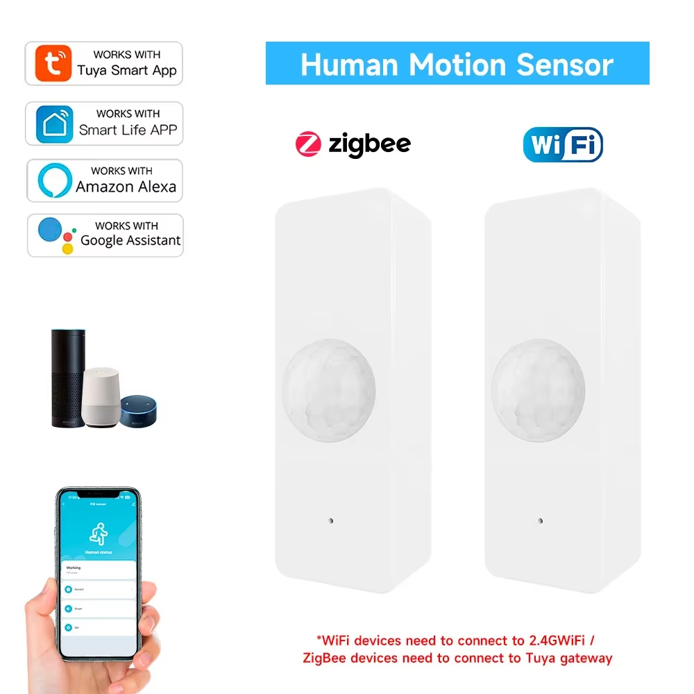 Tuya WiFi Zigbee PIR Motion Se - Home Security With Ai recensie en prijs
