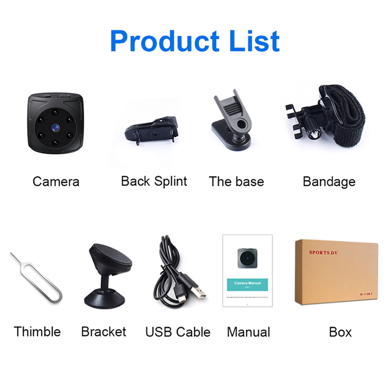 Mini HD Camera 1080p Portable  - Home Security Recorder recensie en prijs