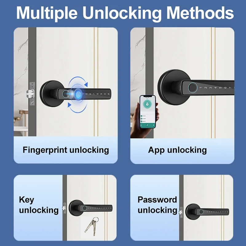 Smart Door Locks Tuya APP & Pa - Home Security Providers recensie en prijs