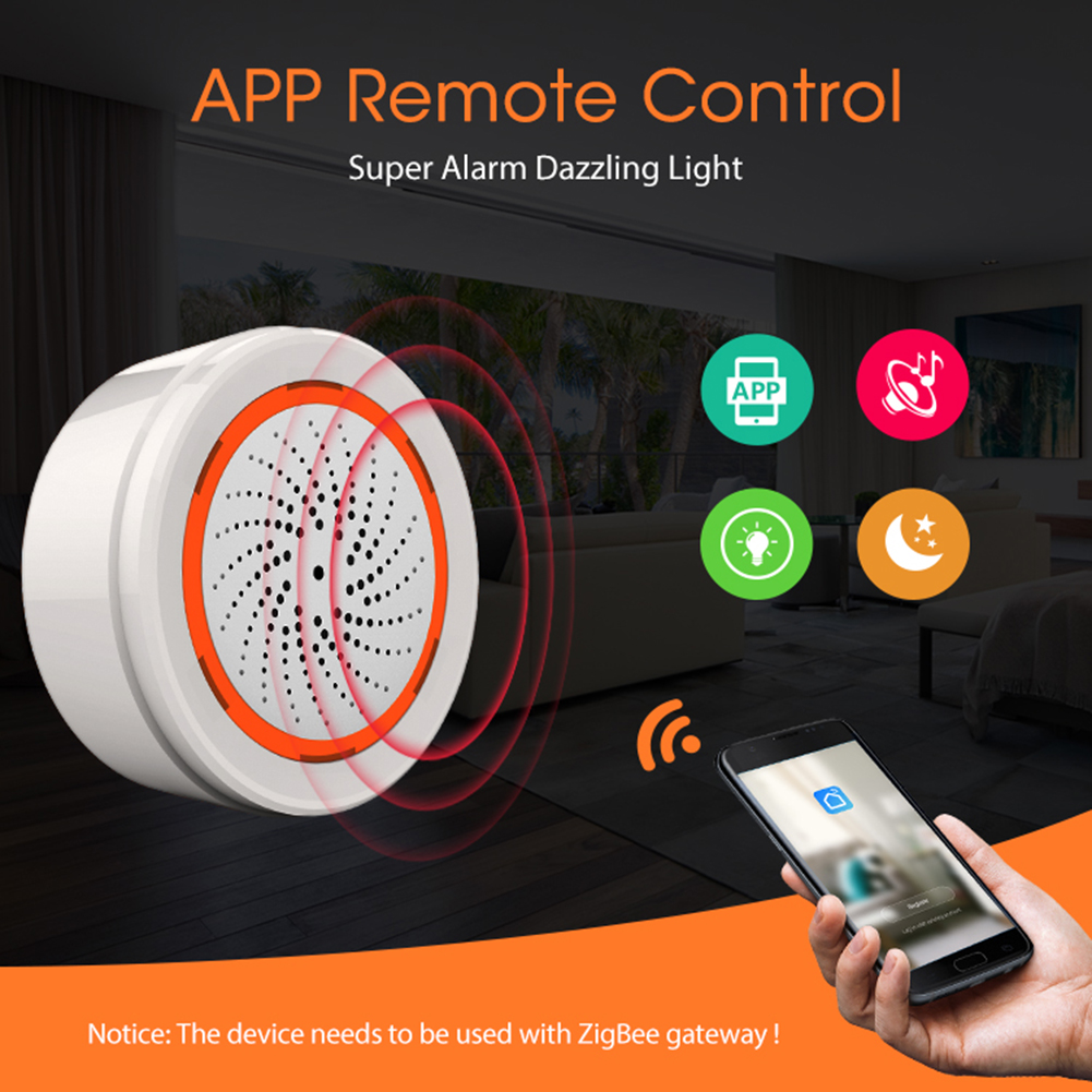Smart Siren Alarm Tuya Zigbee  - Home Security With Ai recensie en prijs