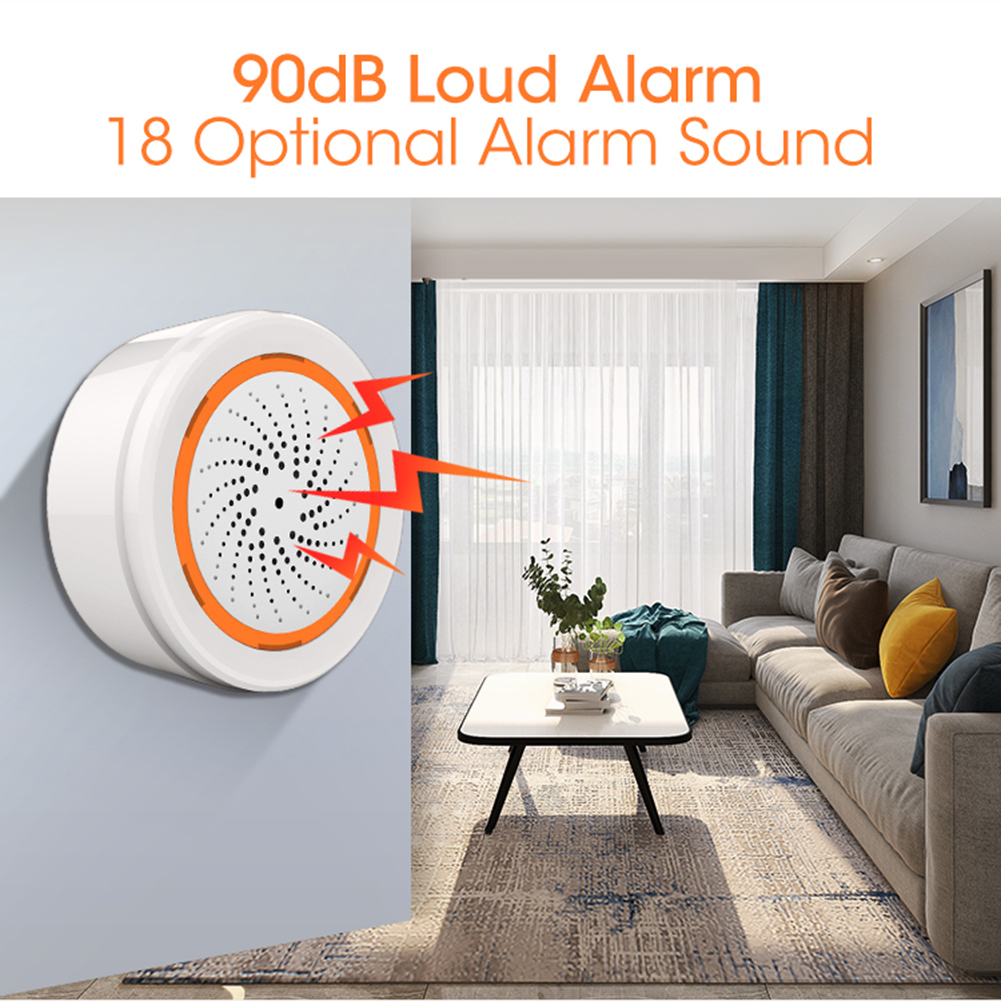 Smart Siren Alarm Tuya Zigbee  - Home Security With Ai recensie en prijs