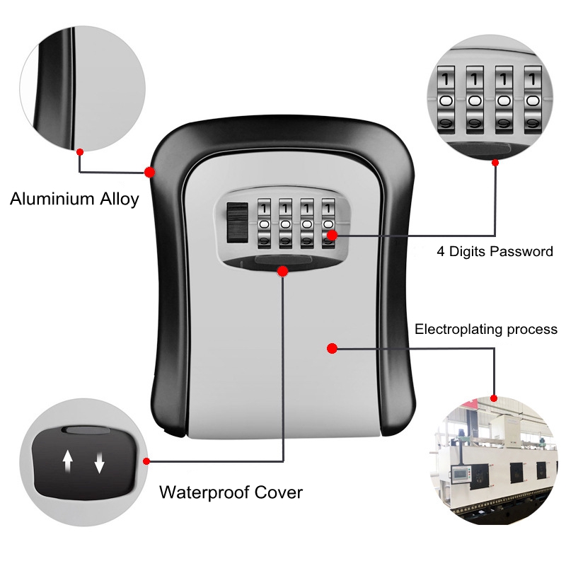 Waterproof Password Key Storag - Home Security Lock System recensie en prijs