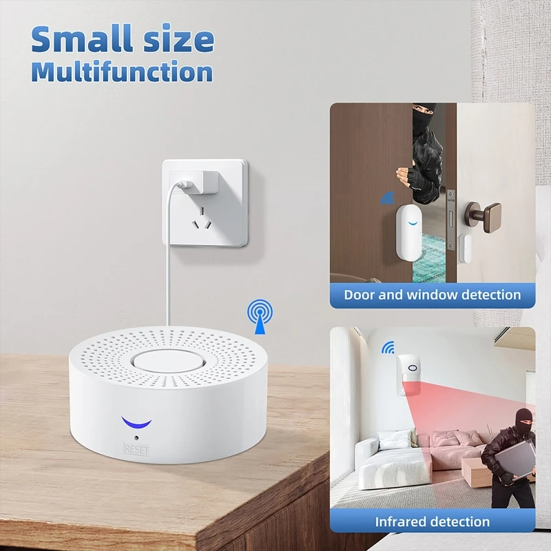 433MHz Smart Home Tuya WiFi Do - Window Alarm Sensor recensie en prijs