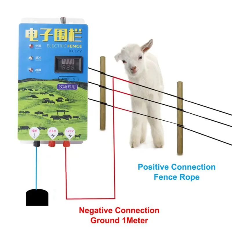 5KM/10KM Electric Fence 2-3 Jo - Home Security Electric Fence recensie en prijs