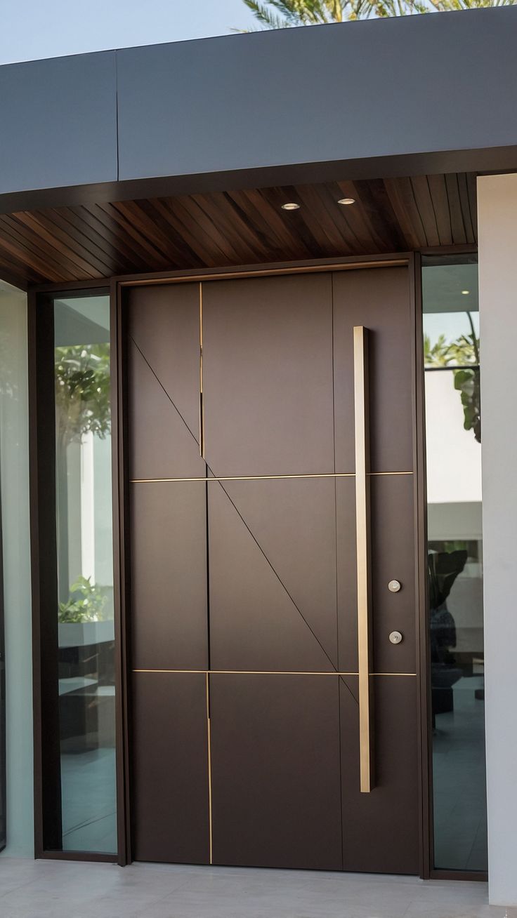 Modern Design Exterior Door En - Home Security Providers recensie en prijs