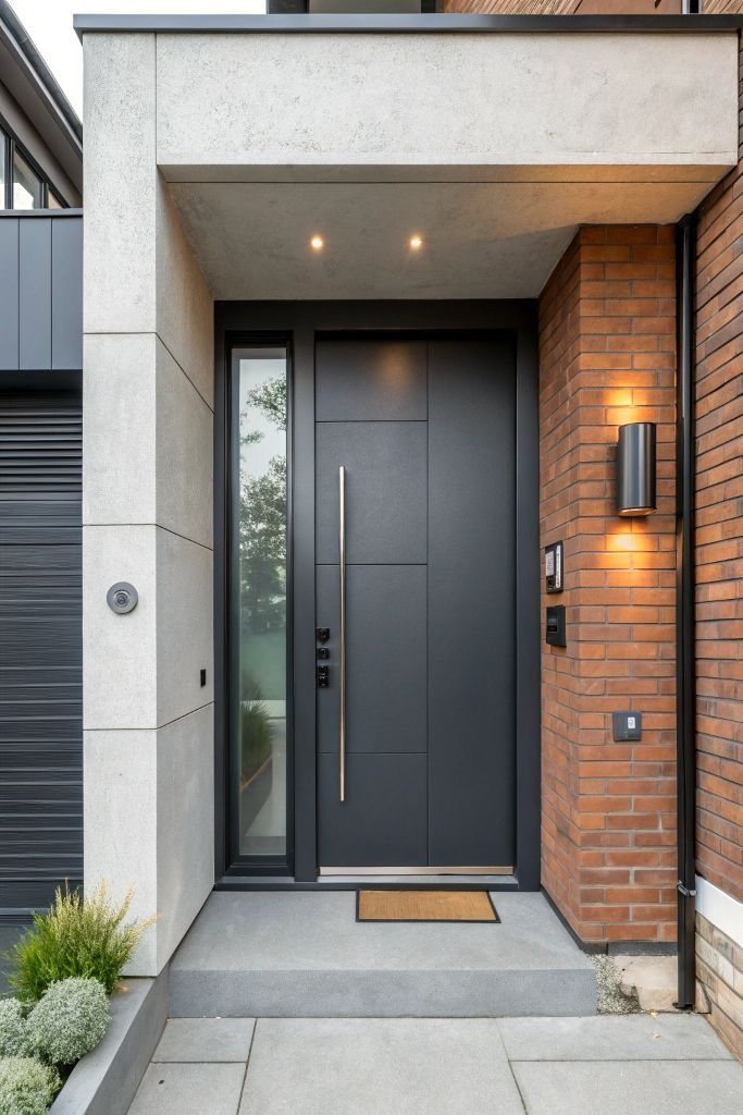 Modern Design Exterior Door En - Home Security Providers recensie en prijs