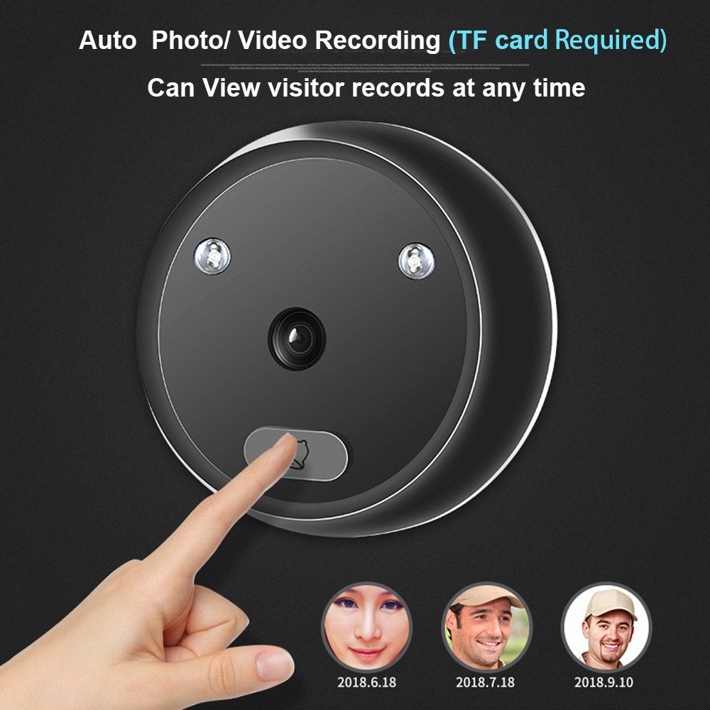 Video Peephole Doorbell Camera - Home Security Ring Camera recensie en prijs