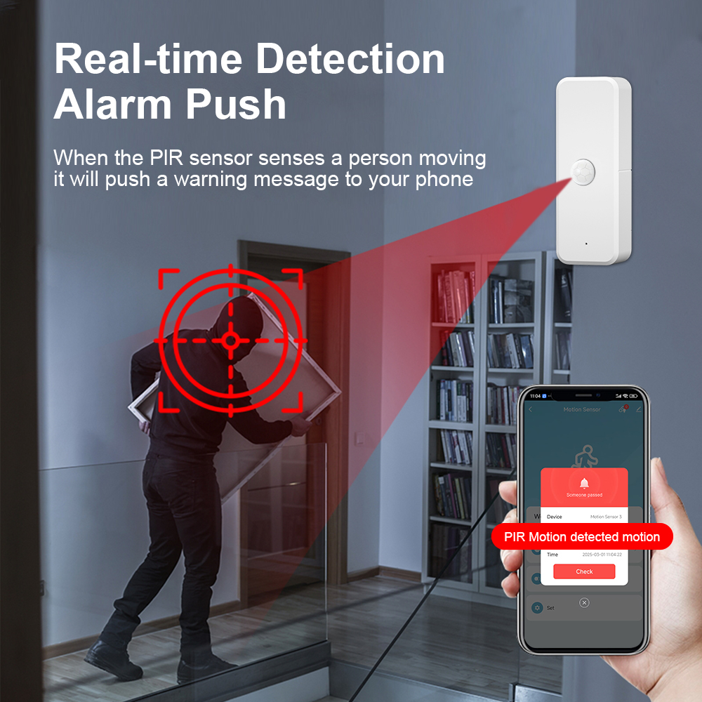 New Tuya WiFi PIR Motion Detec - Home Security With Ai recensie en prijs
