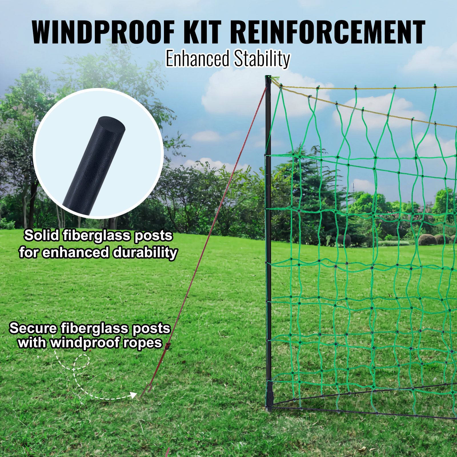 Electric Fence Netting, 42 H X - Home Security Electric Fence recensie en prijs