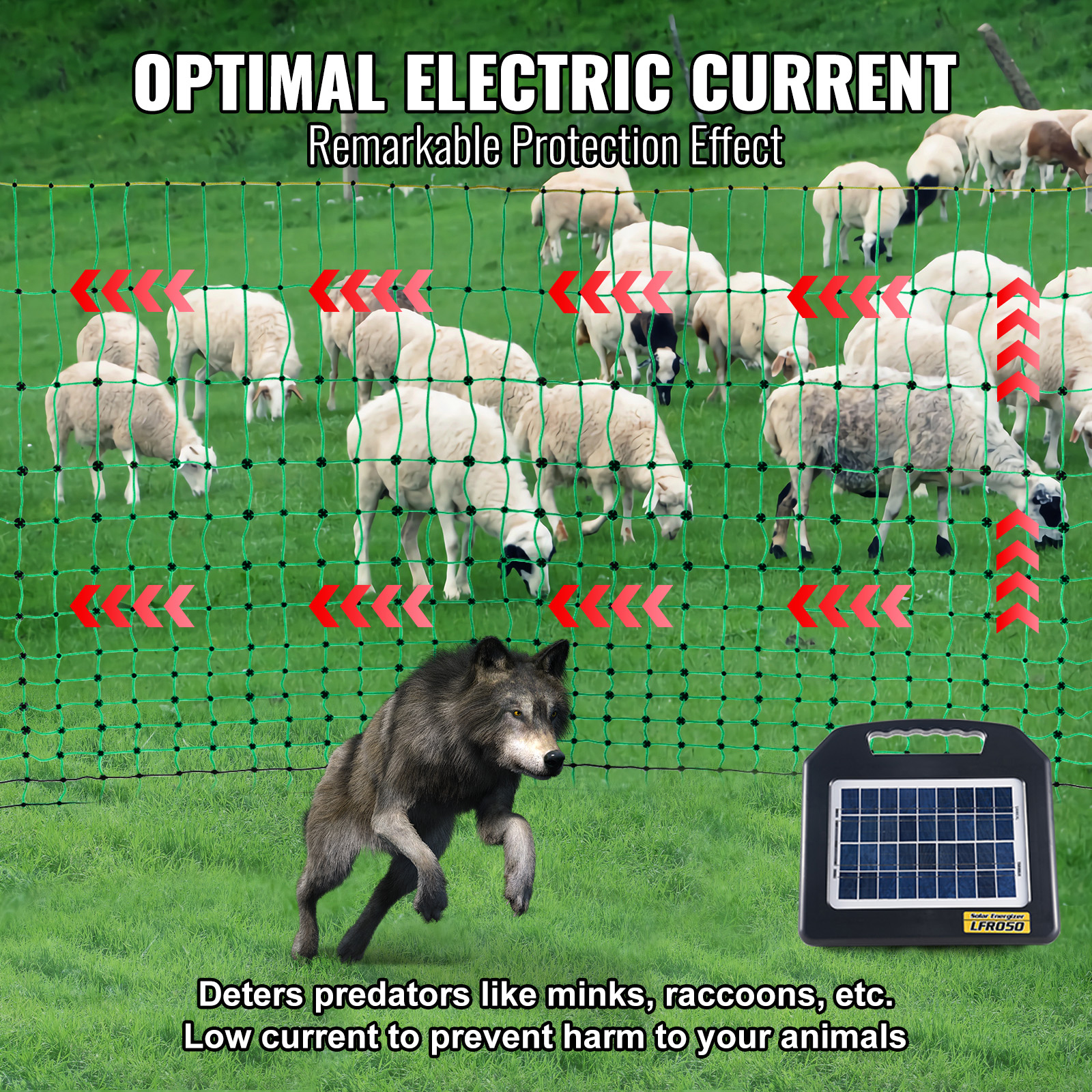Electric Fence Netting, 42 H X - Home Security Electric Fence recensie en prijs