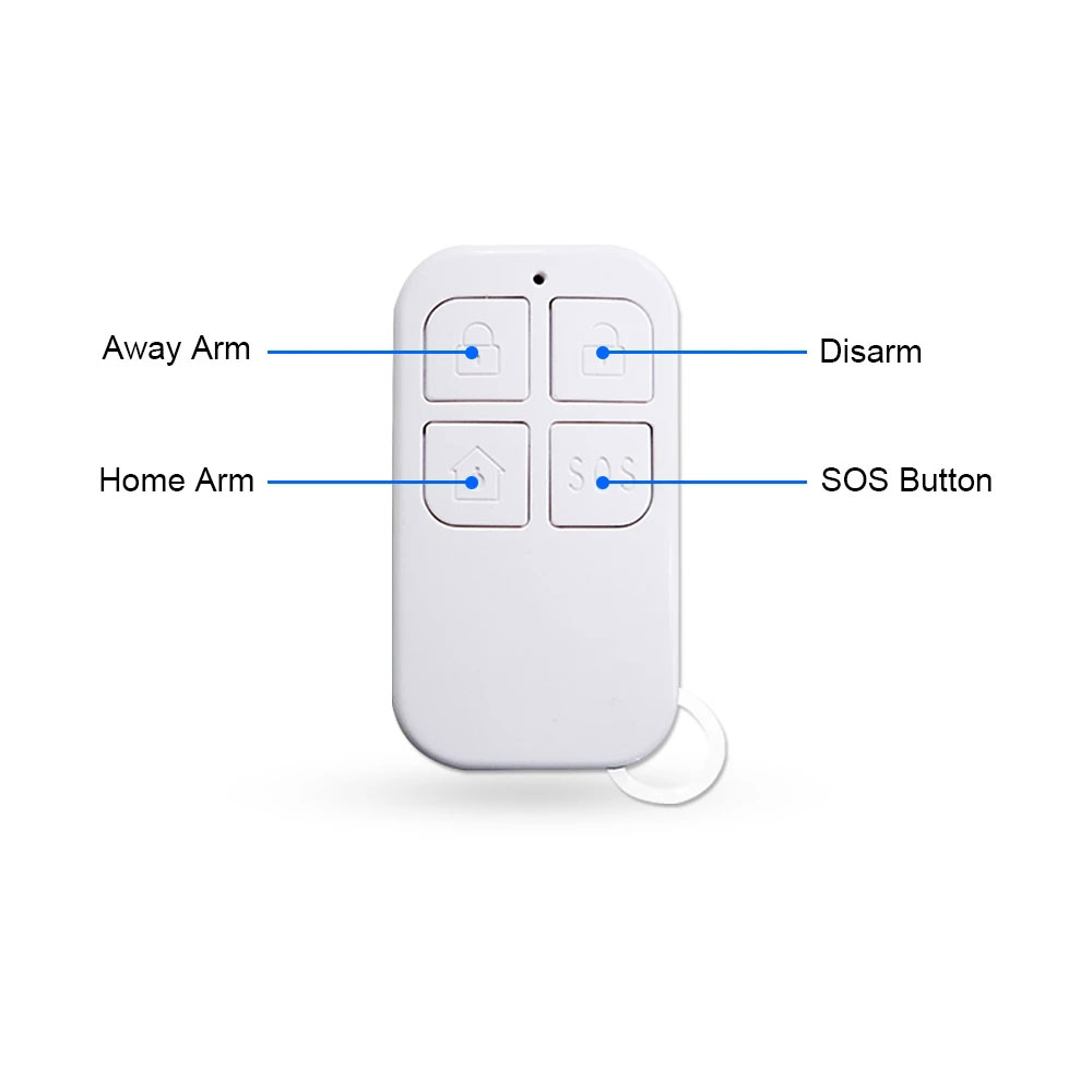 433MHz Wireless Remote Control - Home Security With Ai recensie en prijs