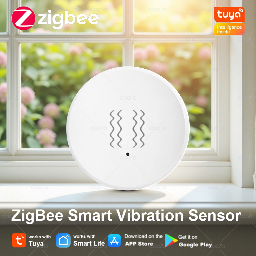 Tuya Zigbee Smart Vibration Se - Window Alarm Sensor recensie en prijs