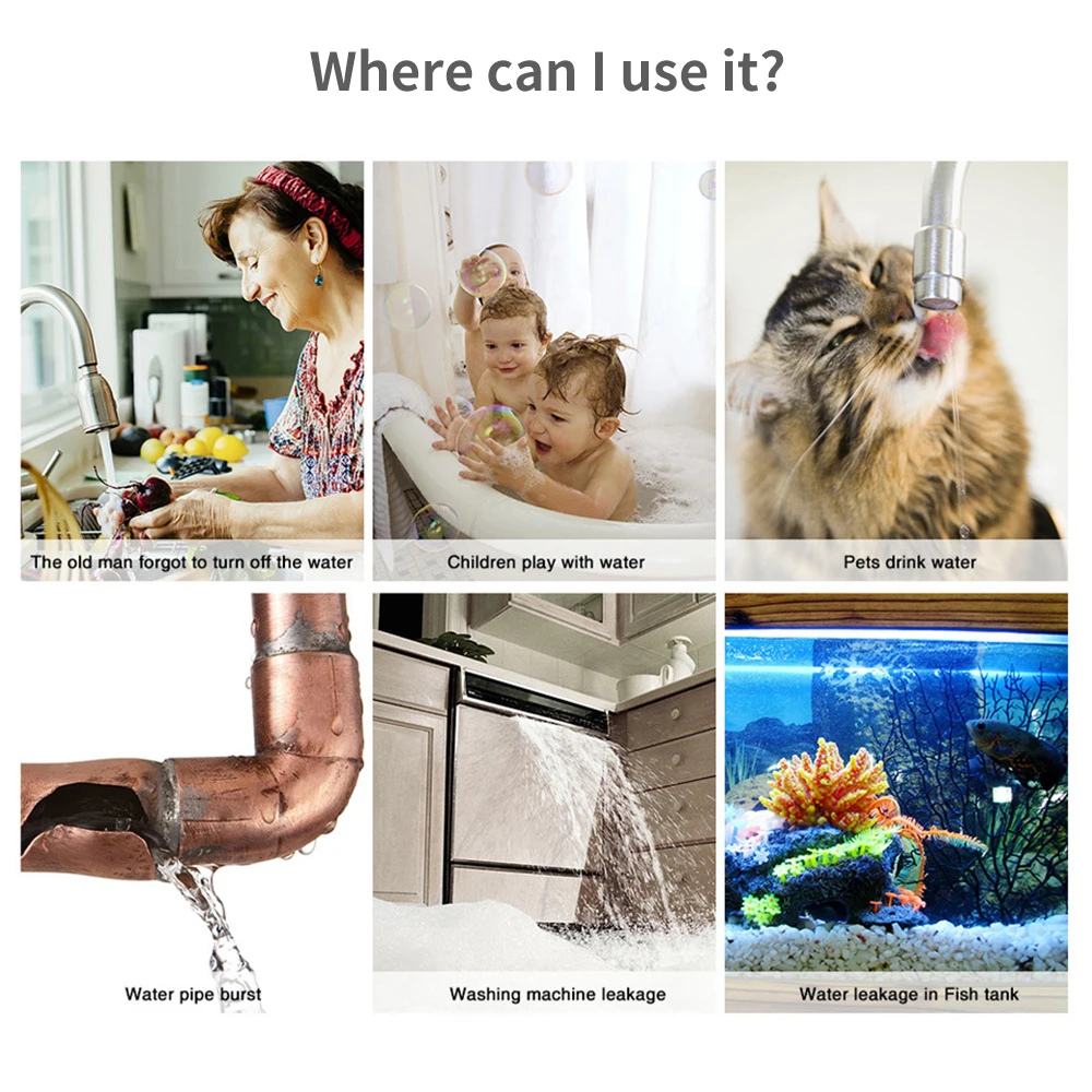 Tuya WiFi Zigbee Water Sensor  - Home Security With Ai recensie en prijs
